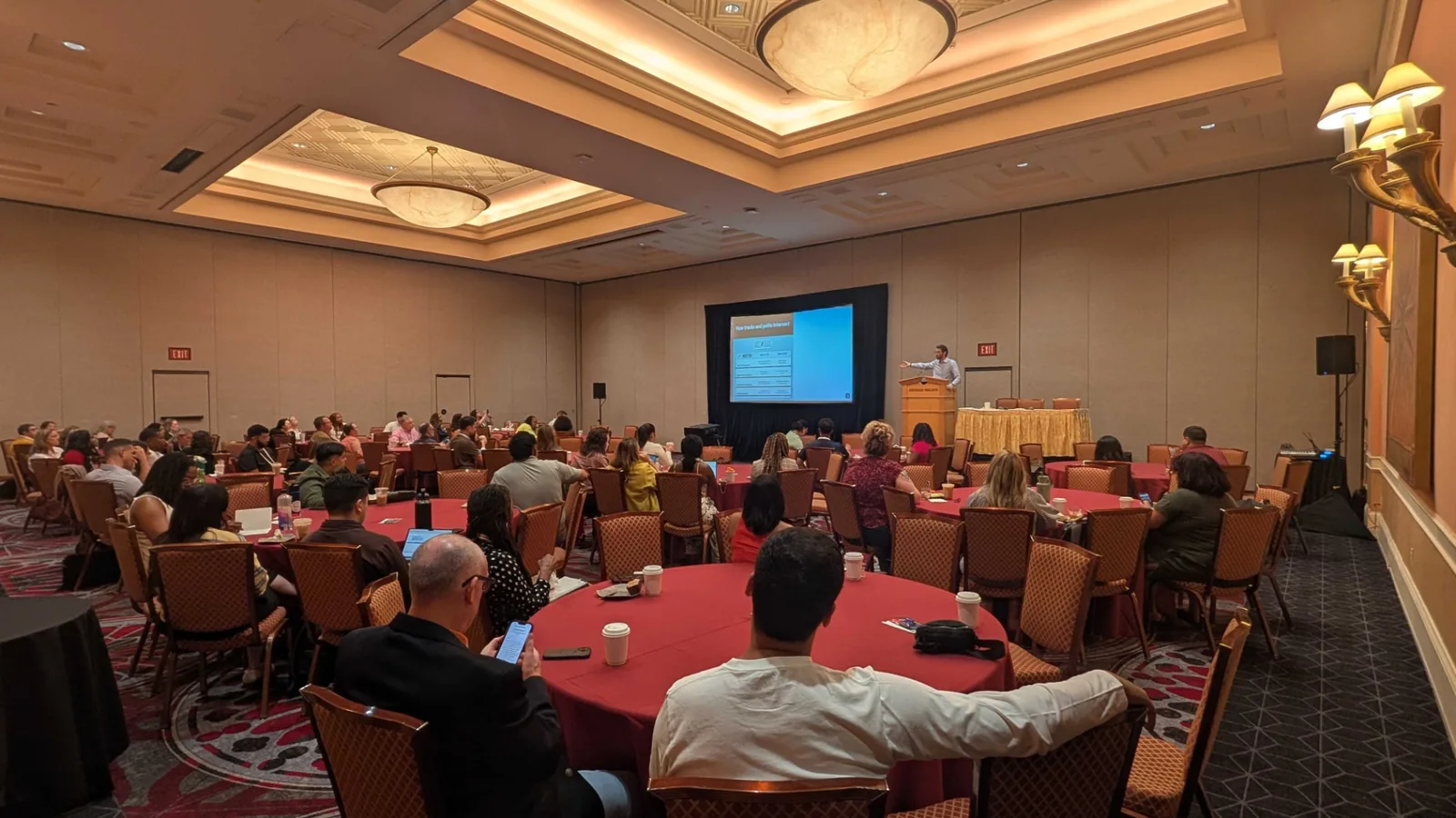 Andy Bobowski speaking to attendees at the NCAN National Conference