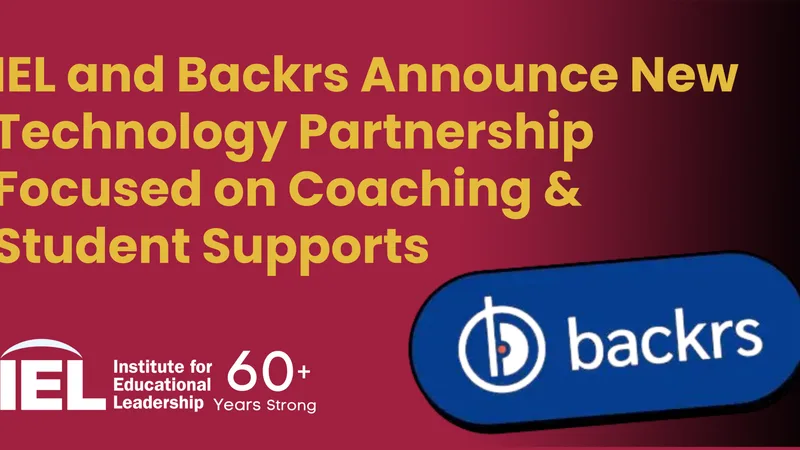 IEL and Backrs partnership announcement banner